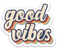 Good Vibes Sticker