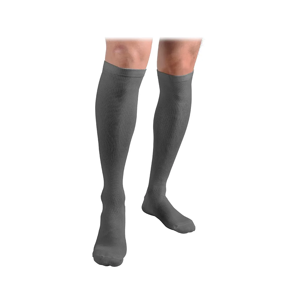 Gray Unisex Blood Circulation Promotion Slimming Compression Socks