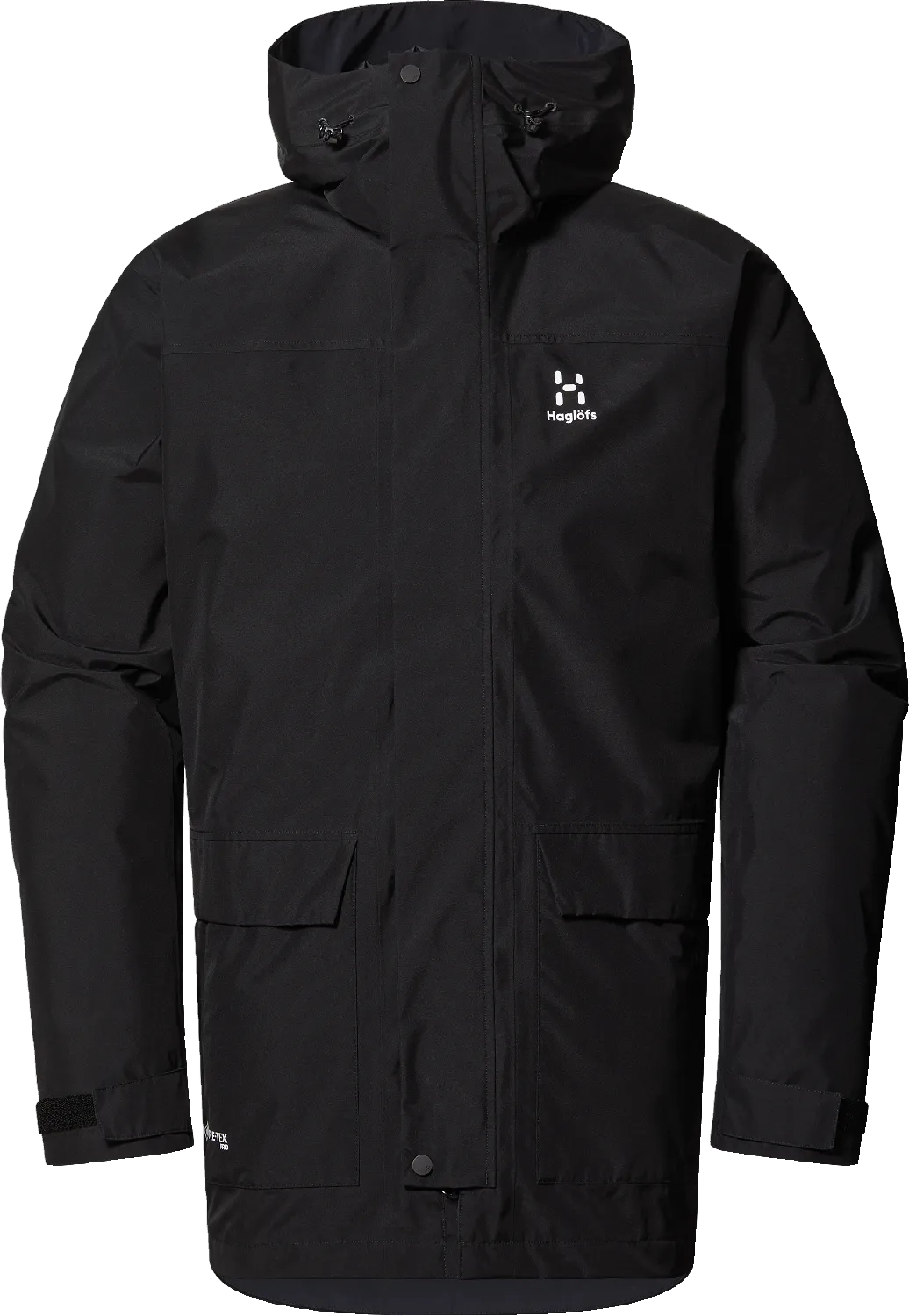 Haglöfs Men's Asp 3-in-1 GORE-TEX Parka True Black | Buy Haglöfs Men's Asp 3-in-1 GORE-TEX Parka True Black here | Out