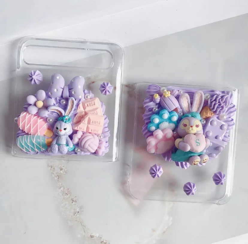 Handmade cute phonecase for Samsung Z flip