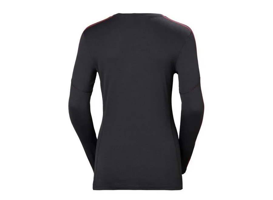 Helly Hansen HH Lifa Wms Active Crew Ebony Baselayer & Thermals  Ski Clothing