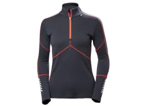 Helly Hansen HH Lifa Wms Merino Classic 1/2 Zip Graphite Blue Baselayer & Thermals  Ski Clothing