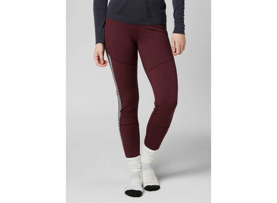 Helly Hansen HH Lifa Wms Pant Wild Rose Baselayer & Thermals  Ski Clothing