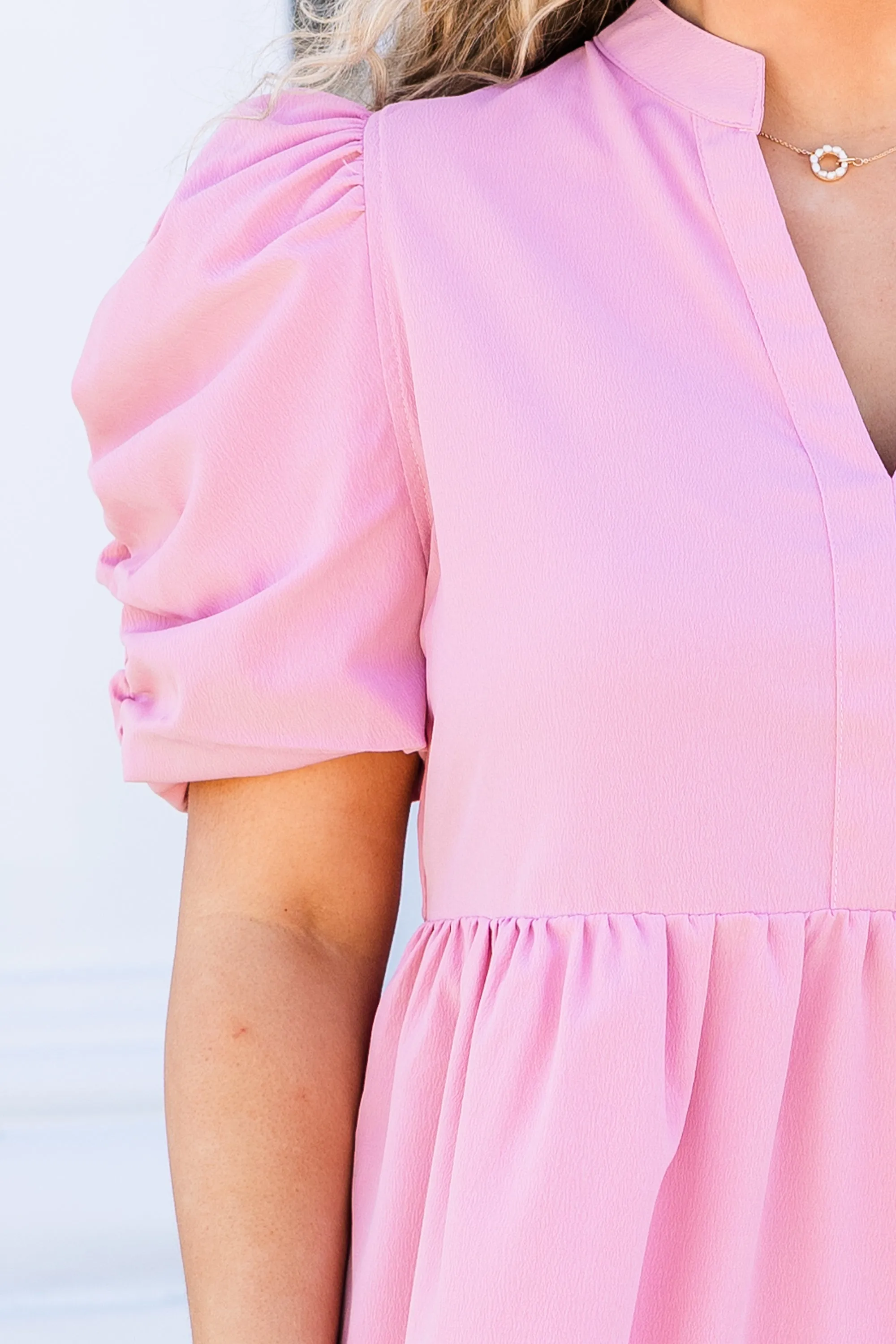 Honeymoon Dreamin' Dress, Baby Pink