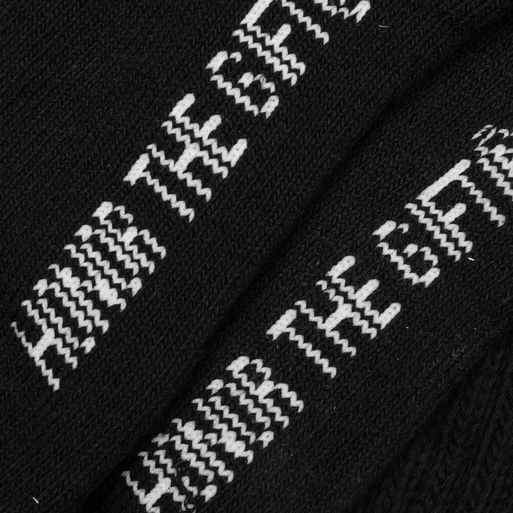 Honor The Gift HTG Loose Knit Socks - Black