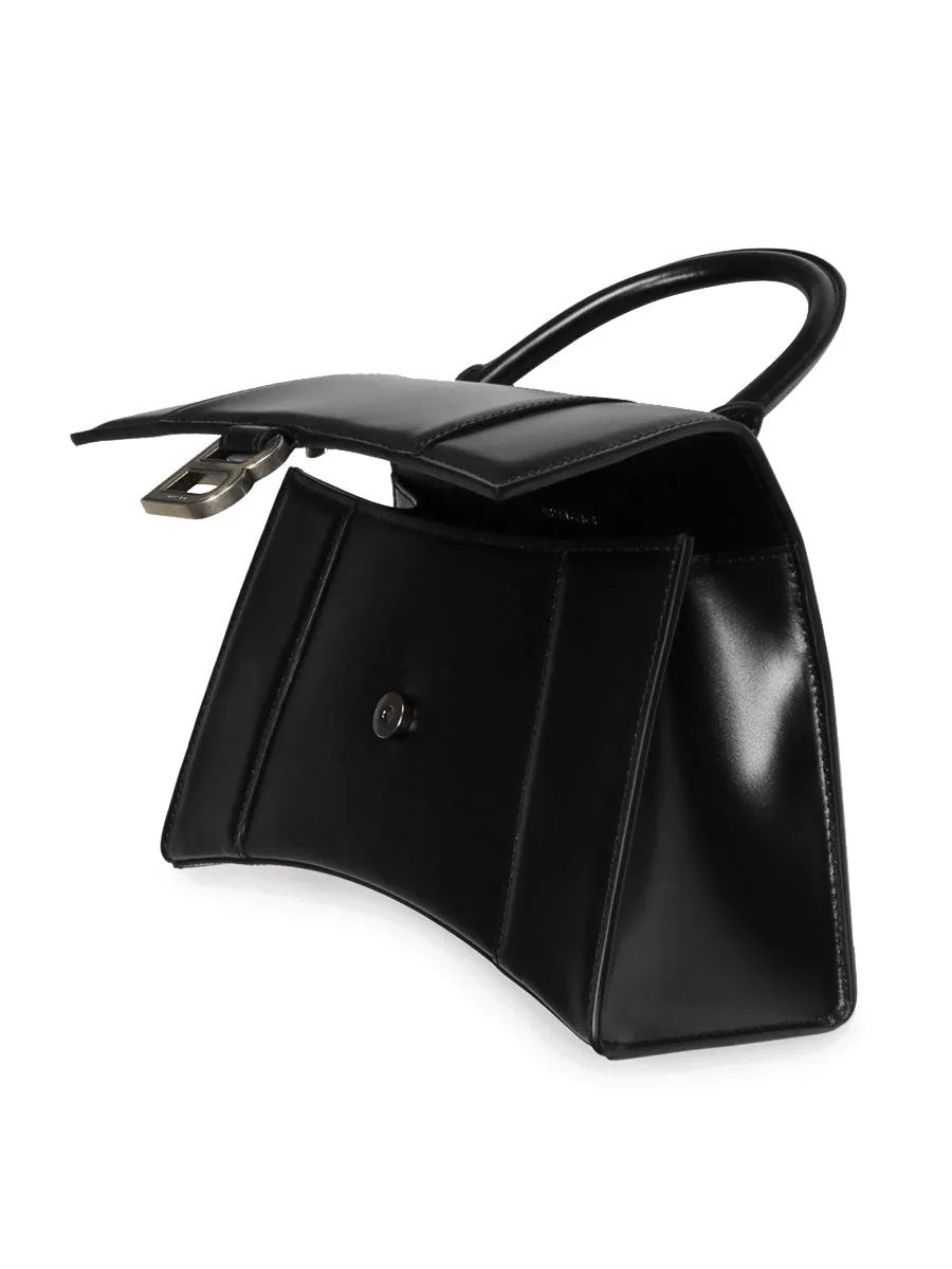 Hourglass Small Handbag Box in Black