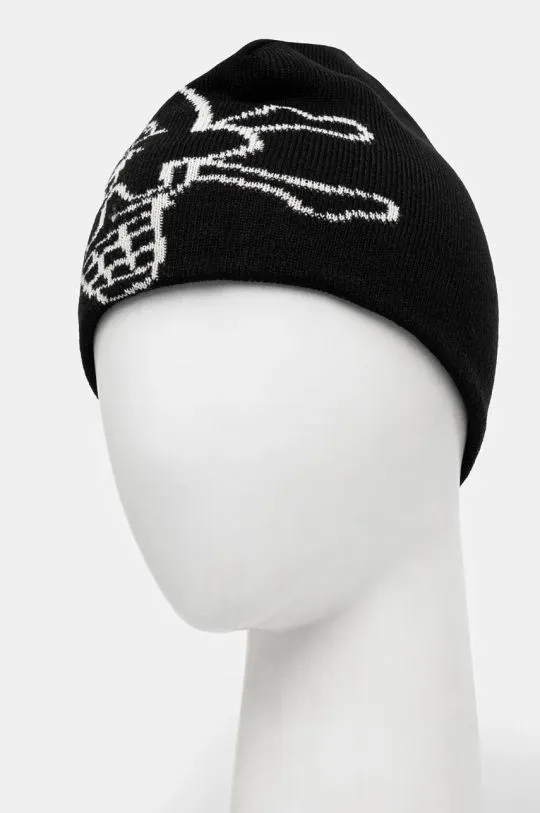 ICECREAM beanie Cones & Bones Beanie black color IC24355