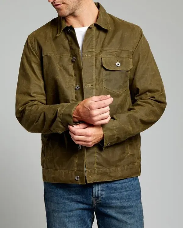 Jack Sheridan Virgin River Cotton Jacket - William Jacket