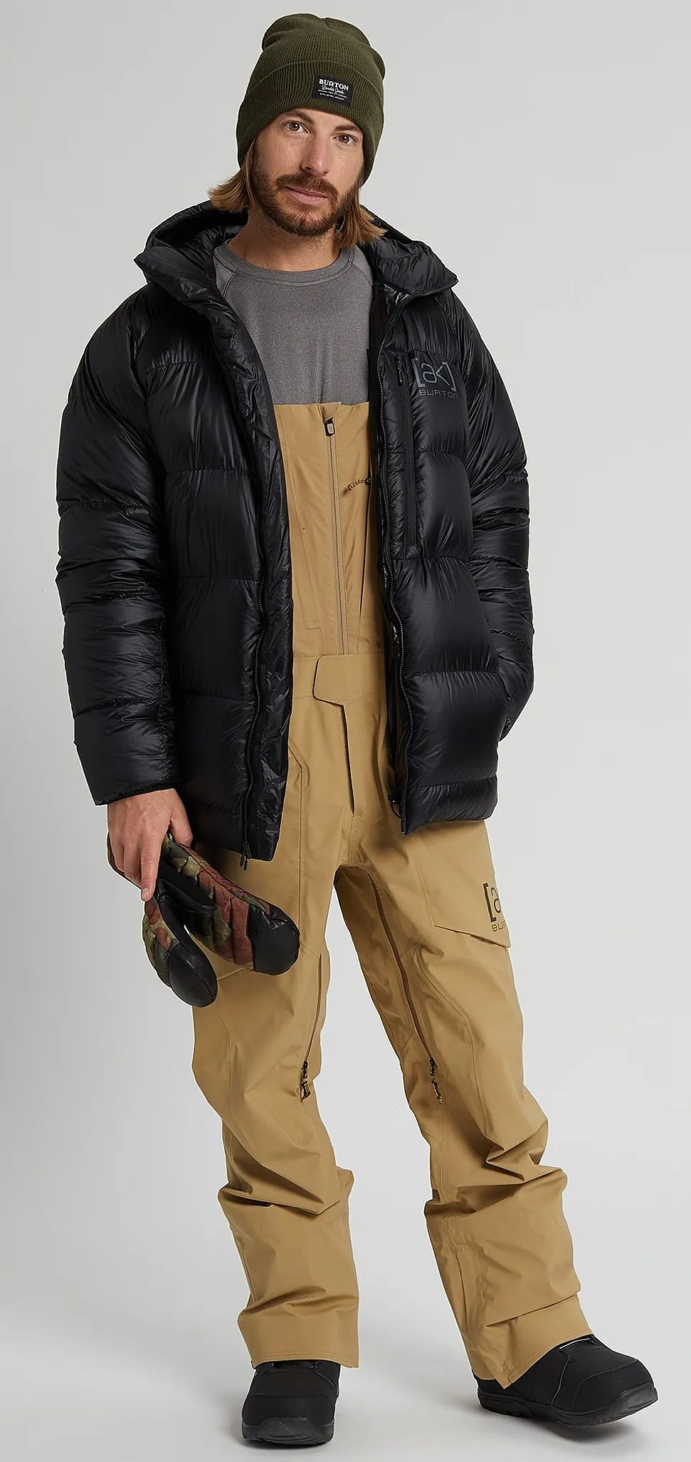 jacket Burton Baker AK MG Down Insulated - True Black - men´s