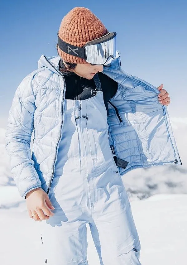 jacket Burton Baker Down AK Hooded - Moonrise - women´s