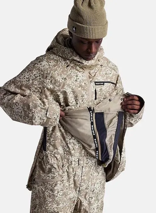 jacket Burton Pillowline Anorak 2L Gore-Tex - Snowfall Camo - men´s