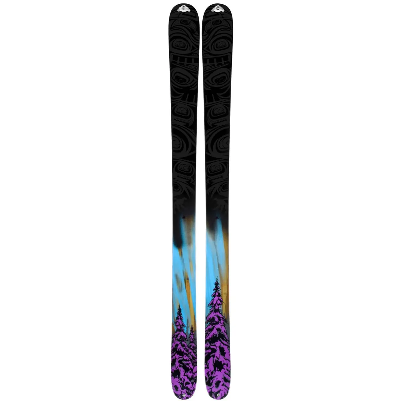 K2 Obsethed Skis with Marker SchizoFrantic Bindings 2011