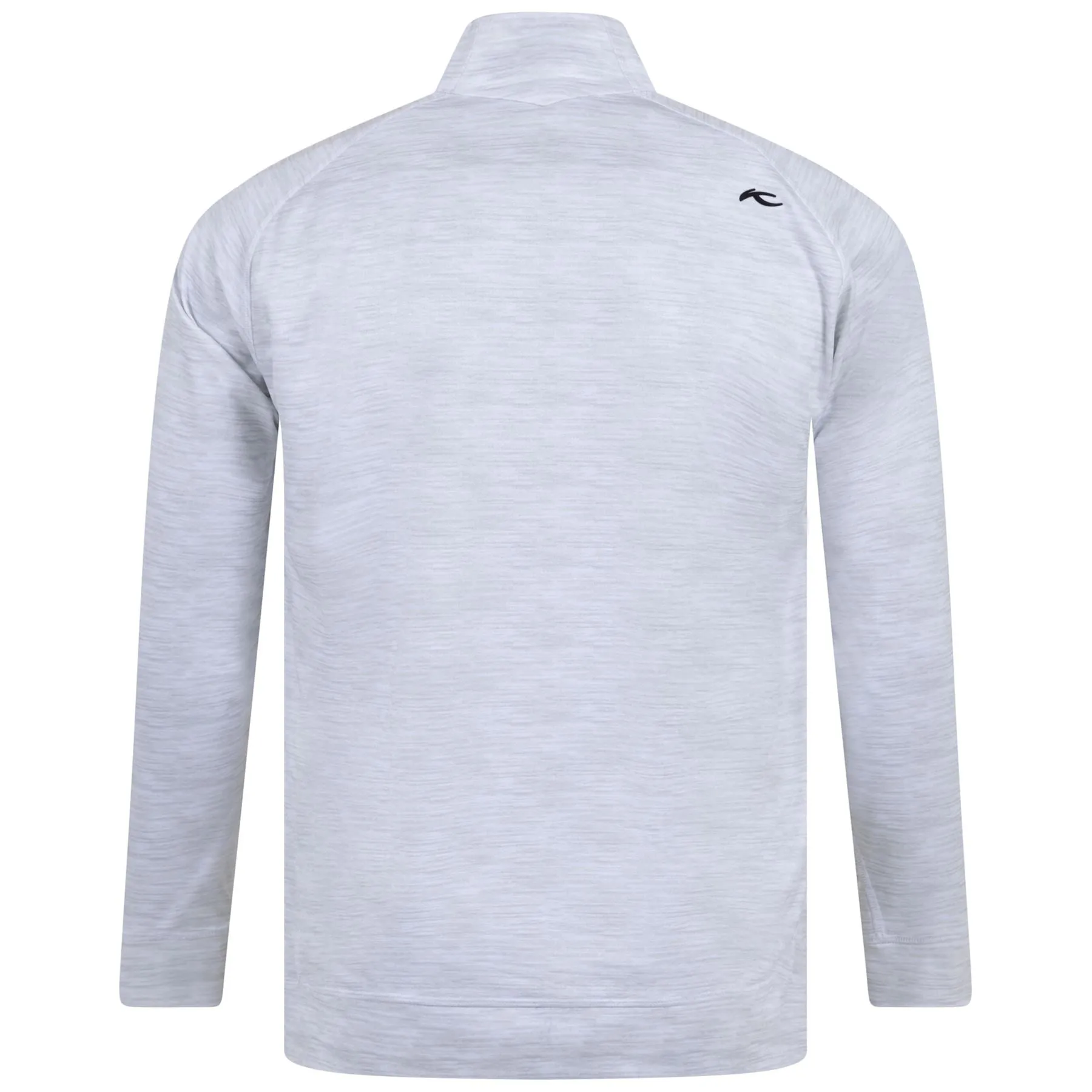 Keano Half Zip Mid Layer White Melange - 2024