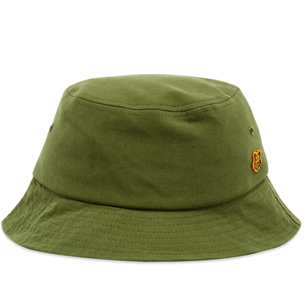 Kenzo Tiger Crest Bucket HatKhaki