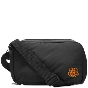 Kenzo Tiger Crest Shoulder BagBlack