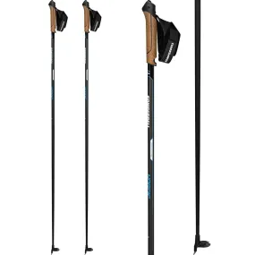 Komperdell - Nordic CX-100 Cork Crosscountry Poles black blue