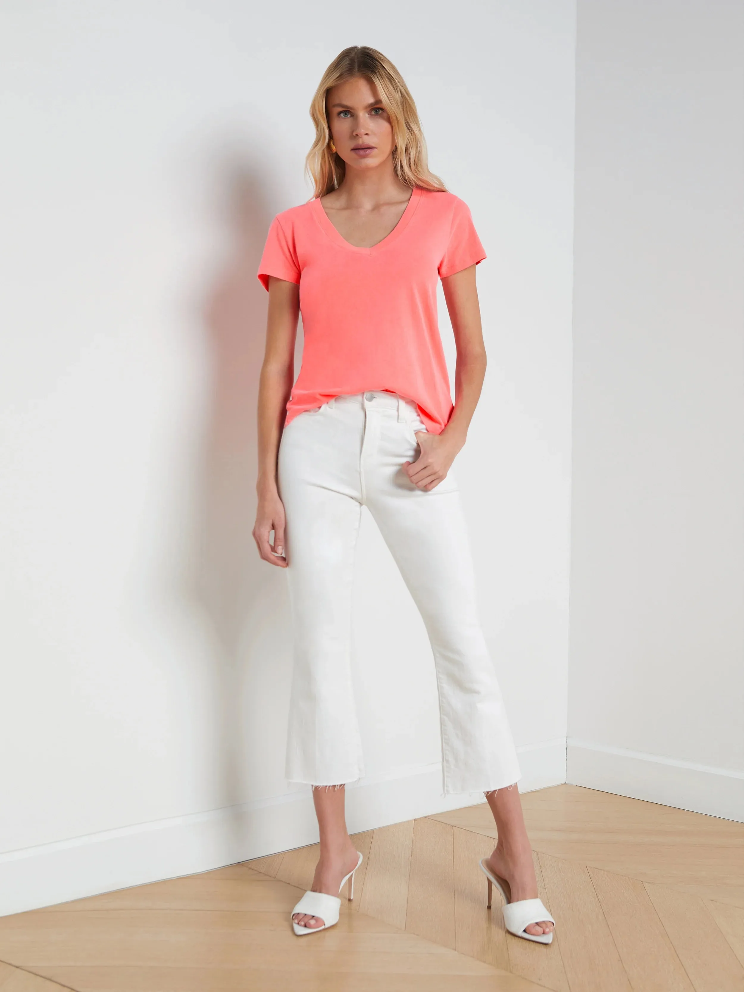 L’agence - Becca Tee - Neon Coral