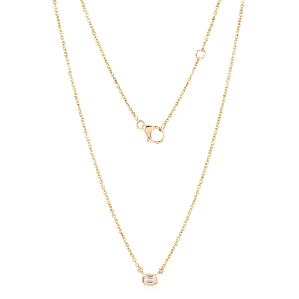 LAUREN BAGUETTE NECKLACE