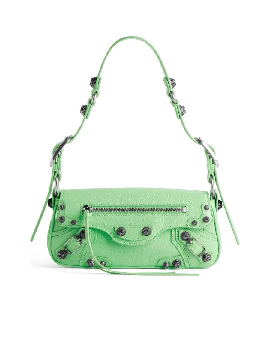 Le Cagole XS Sling Bag in Light Green