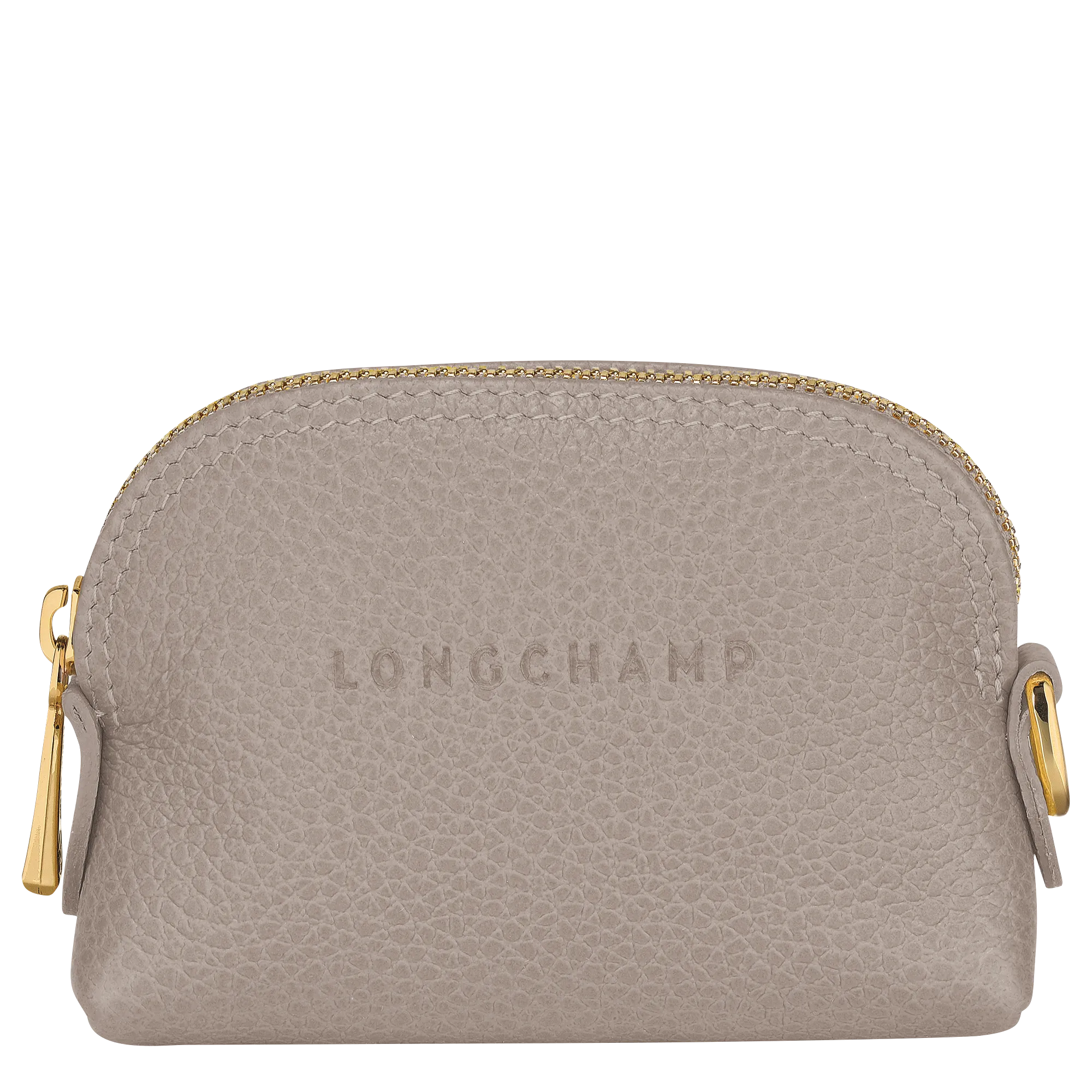 Le Foulonné Coin purse Turtledove - Leather