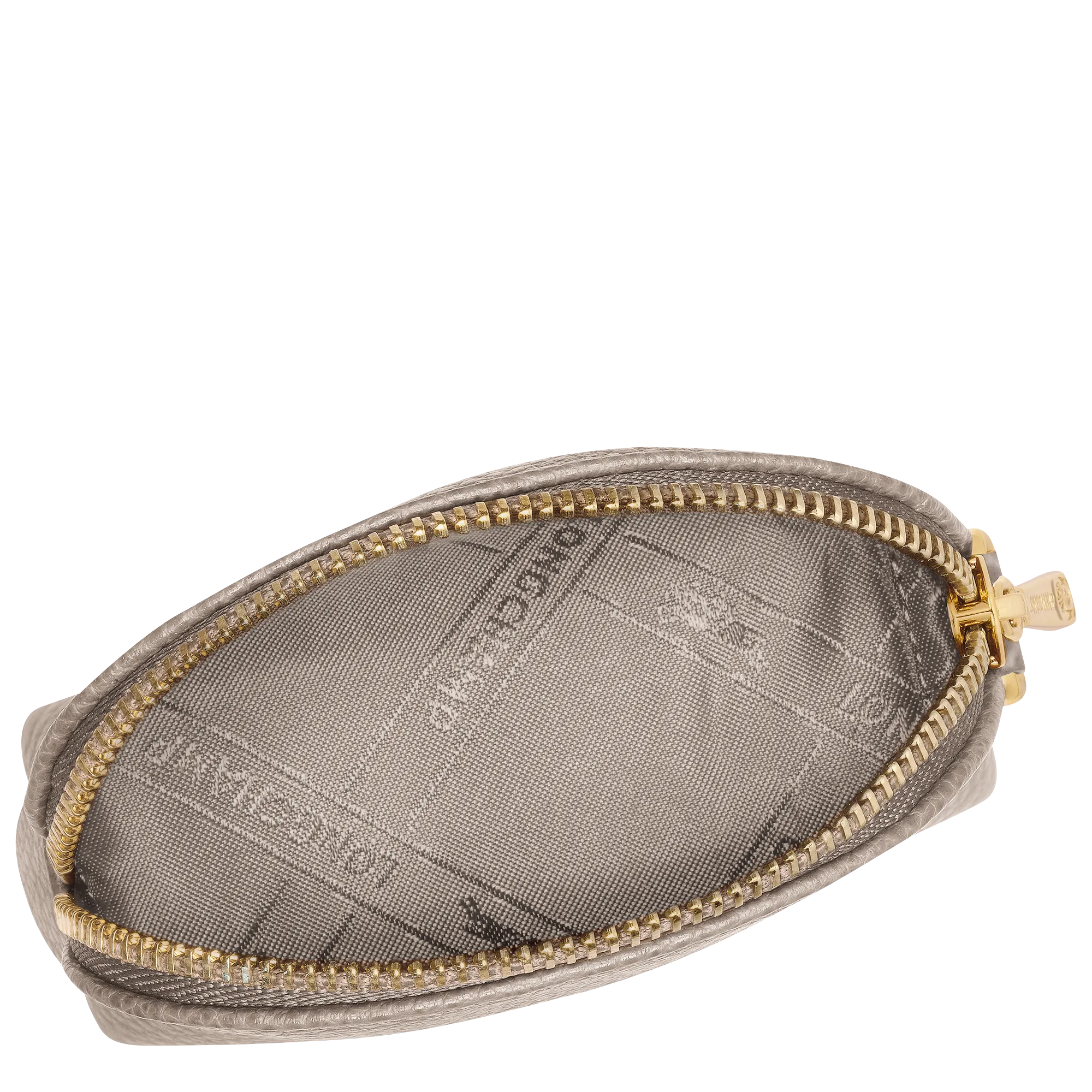 Le Foulonné Coin purse Turtledove - Leather