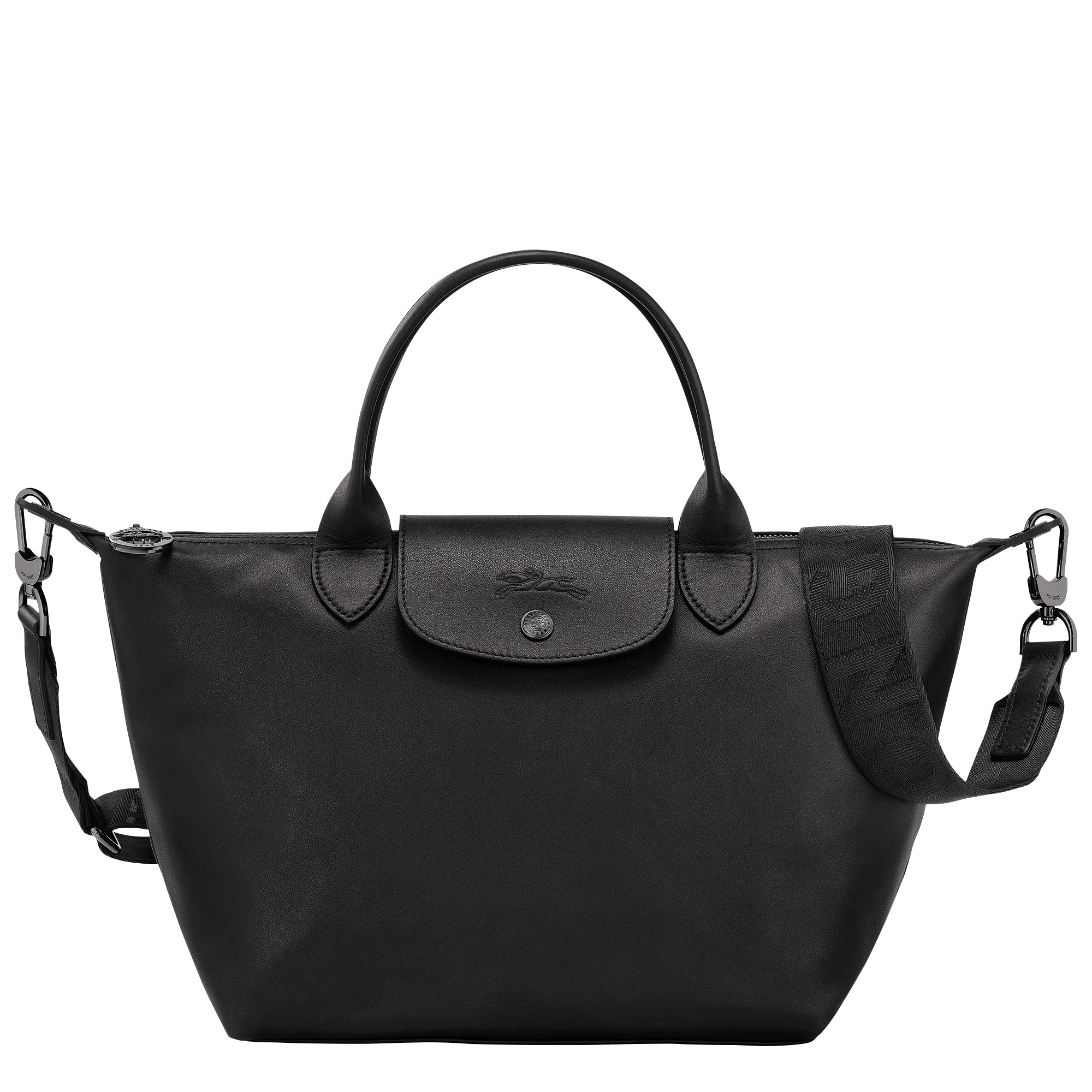 Le Pliage Xtra S Handbag Black - Leather