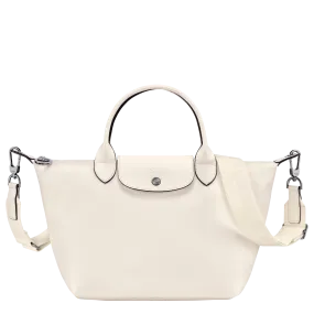 Le Pliage Xtra S Handbag Ecru - Leather