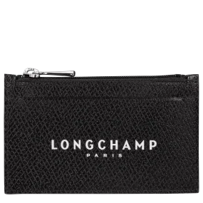 Le Roseau Essential Coin purse Black - Leather