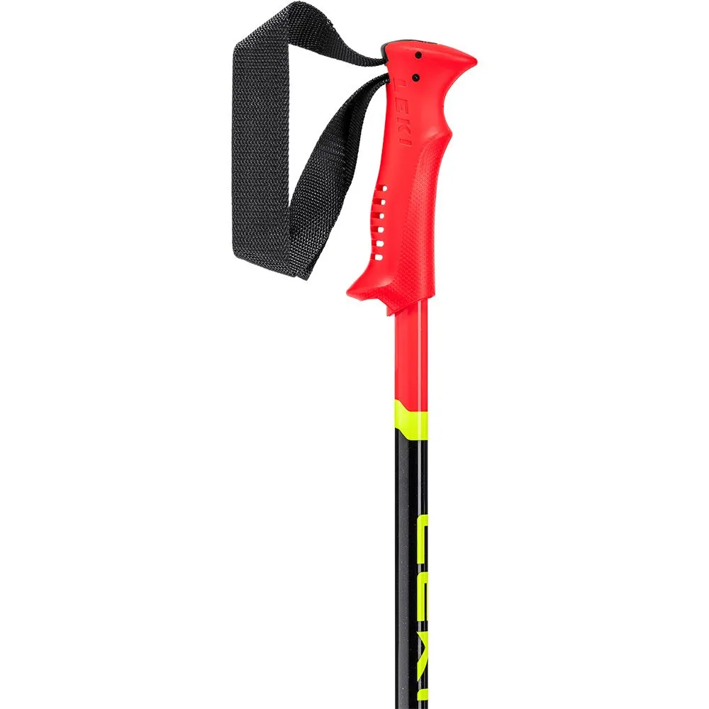 LEKI - Racing Kids Alpine Ski Poles Kids bright red