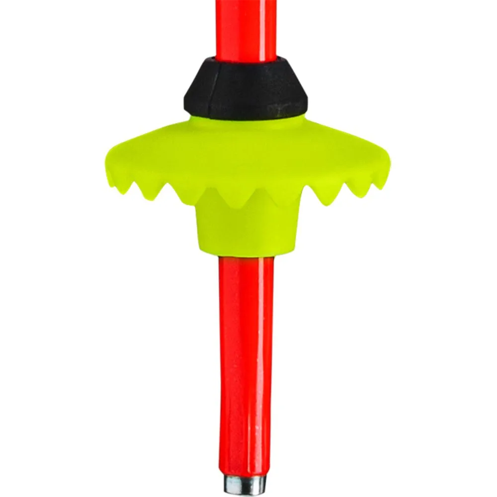 LEKI - Racing Kids Alpine Ski Poles Kids bright red