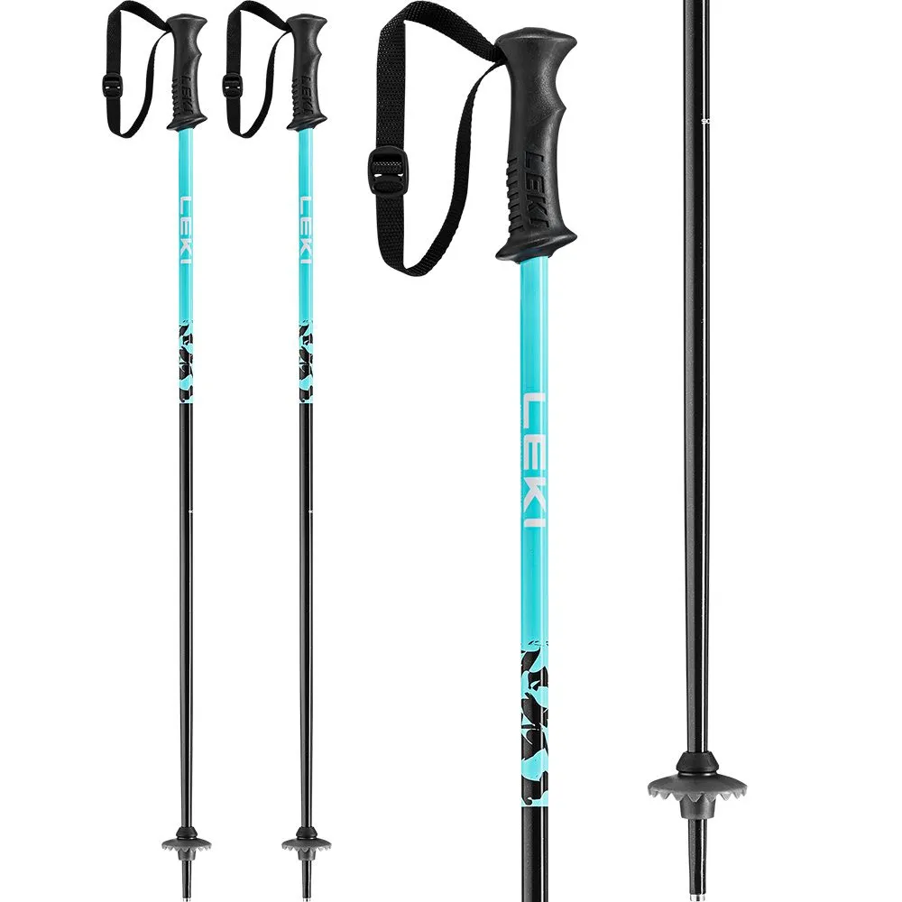 LEKI - Rider Alpine Ski Poles Kids darkblue