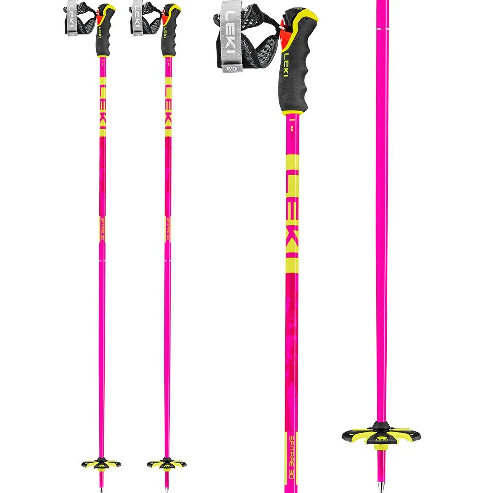 LEKI - Spitfire 3D Alpine Ski Poles neonmagenta