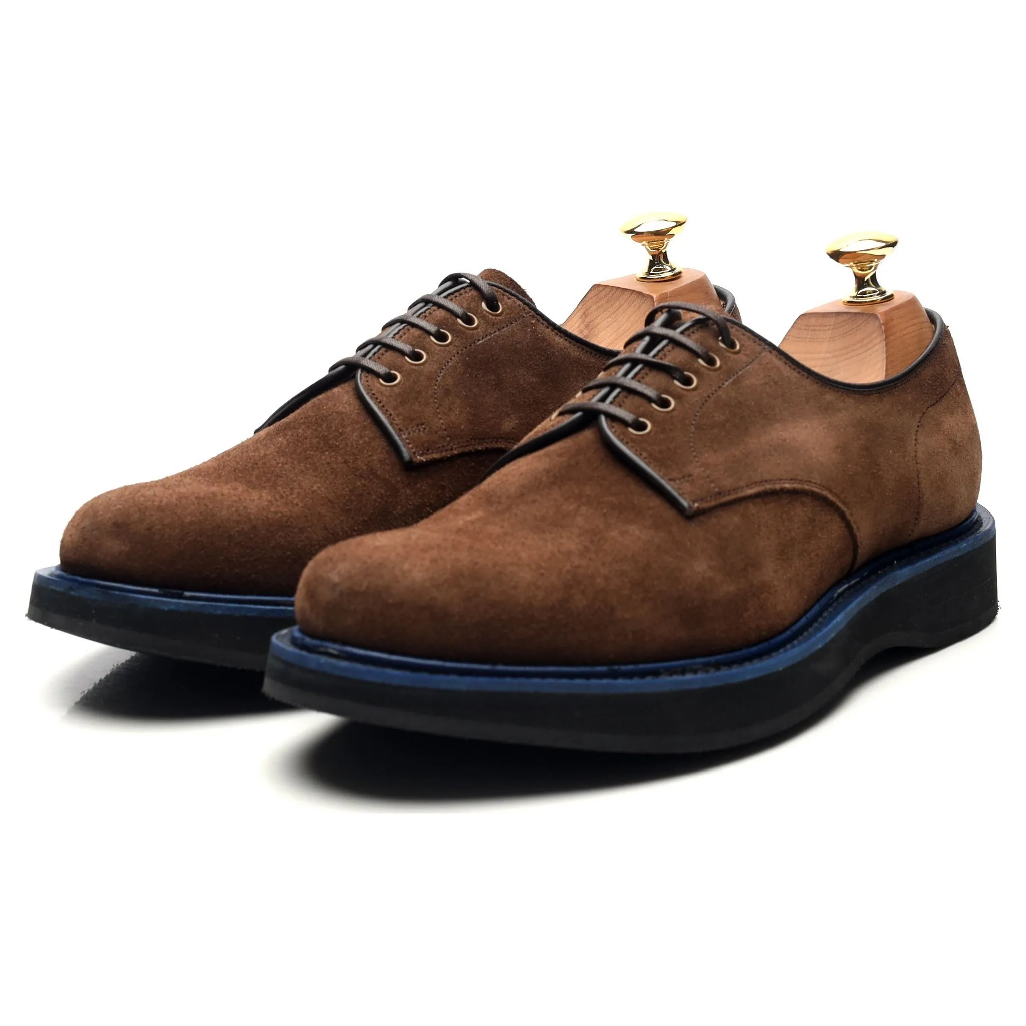 'Leyton 5' Brown Suede Derby UK 6.5 F