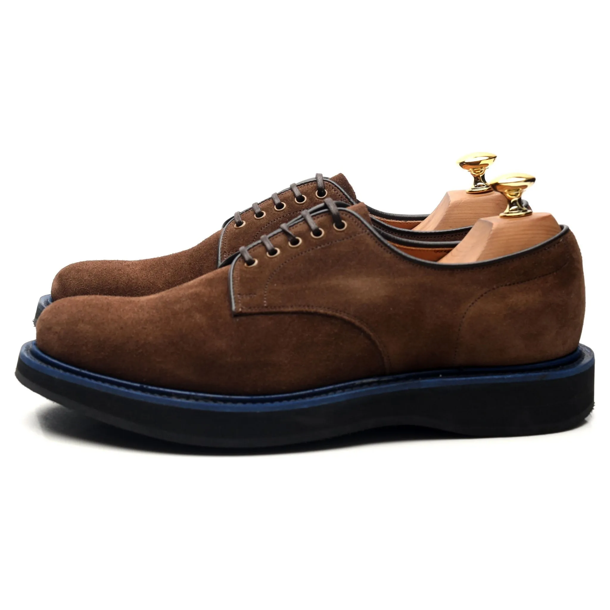 'Leyton 5' Brown Suede Derby UK 6.5 F