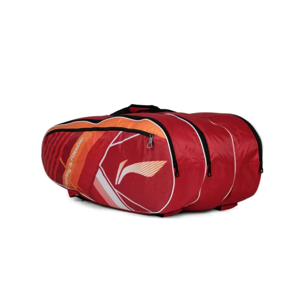 Li-Ning Hustler Badminton Kit Bag (Red)