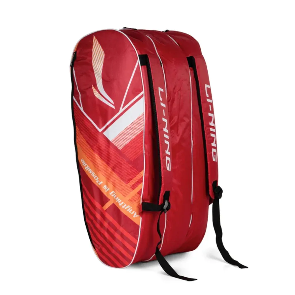 Li-Ning Hustler Badminton Kit Bag (Red)