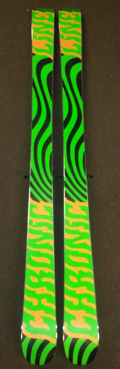 Line Chronic Used Skis with Marker Griffon Demo Bindings 2014