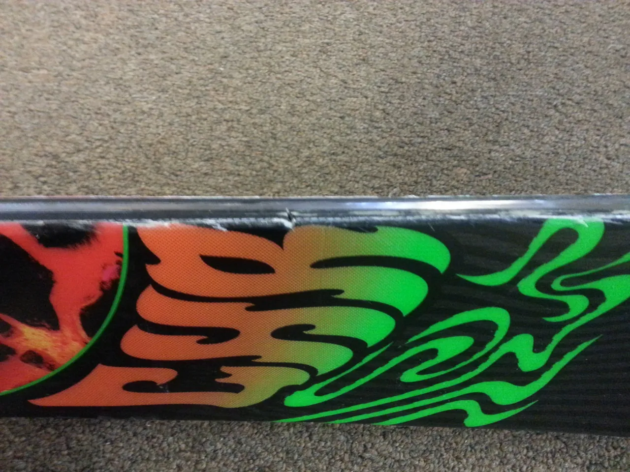 Line Chronic Used Skis with Marker Griffon Demo Bindings 2014