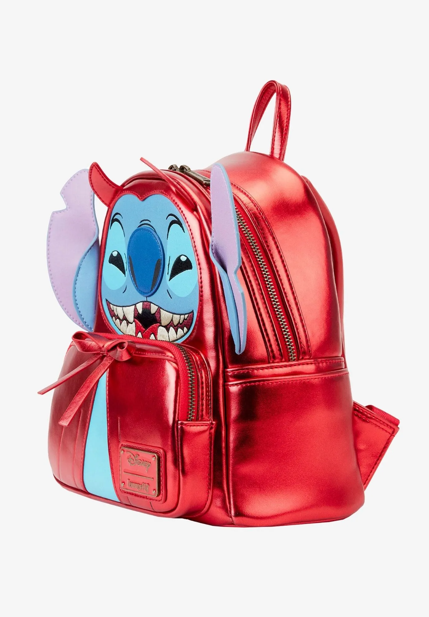 Loungefly X Disney Stitch Devil Cosplay Mini Backpack Handbag Purse Halloween Theme