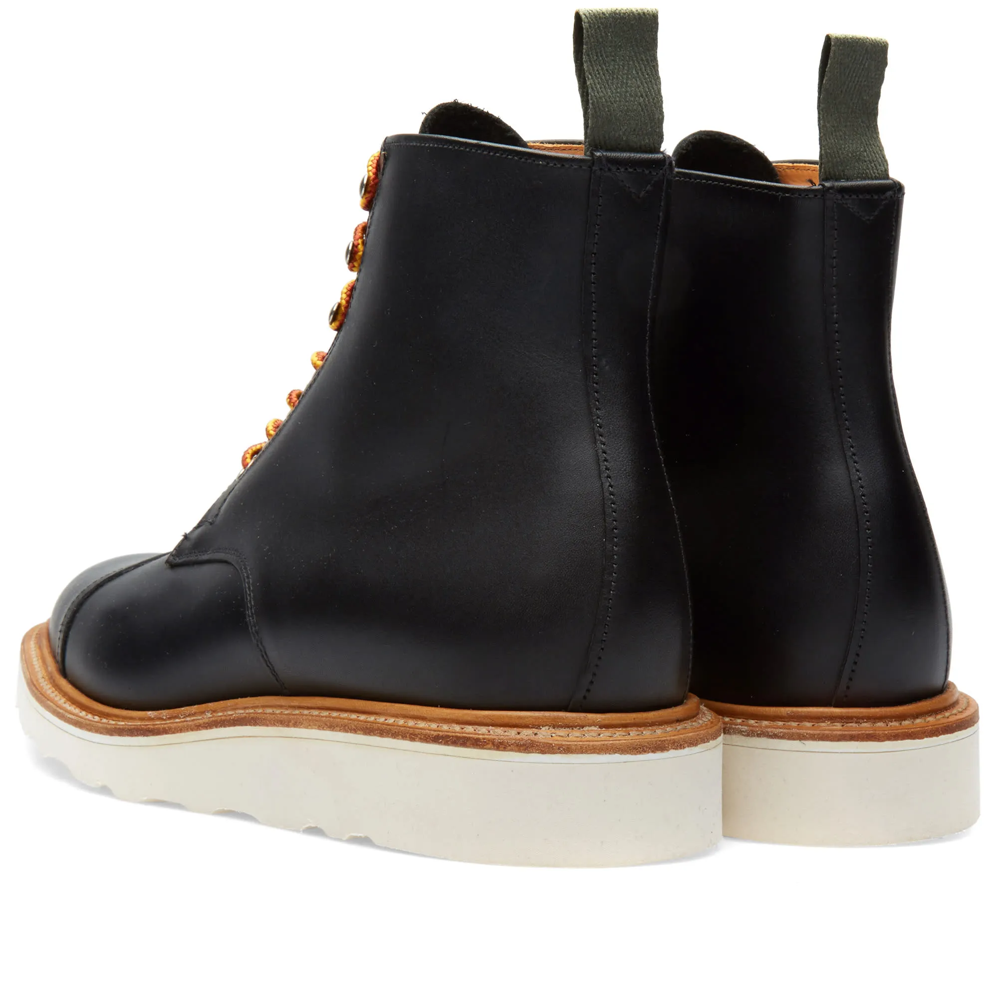 Mark McNairy Toe Cap Derby BootBlack Waxy