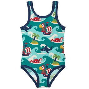 Maxomorra Tropical Ocean Swimsuit