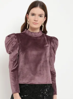 Mellow Musings Puff Shoulder Top