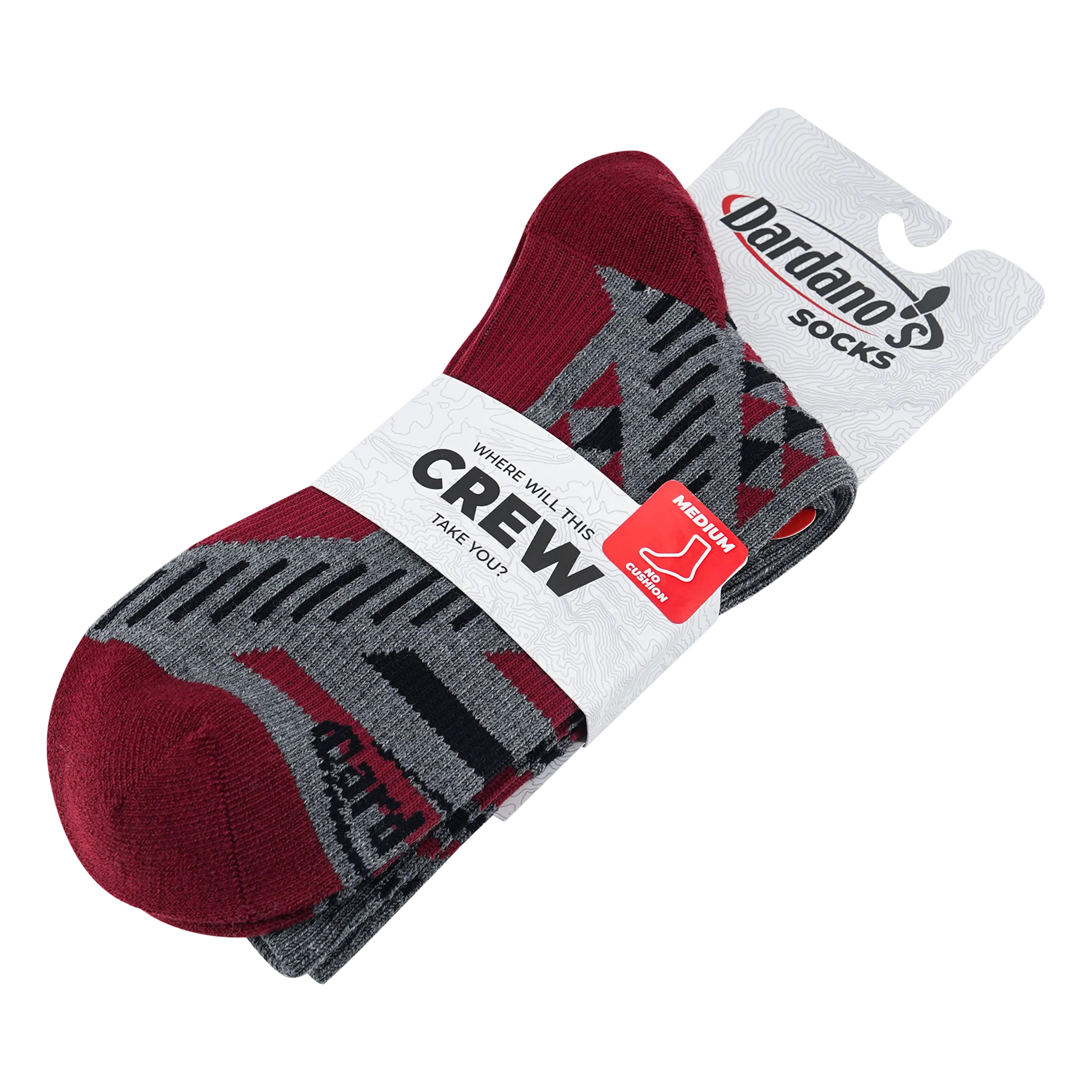 Men's Crew Socks No Cushion