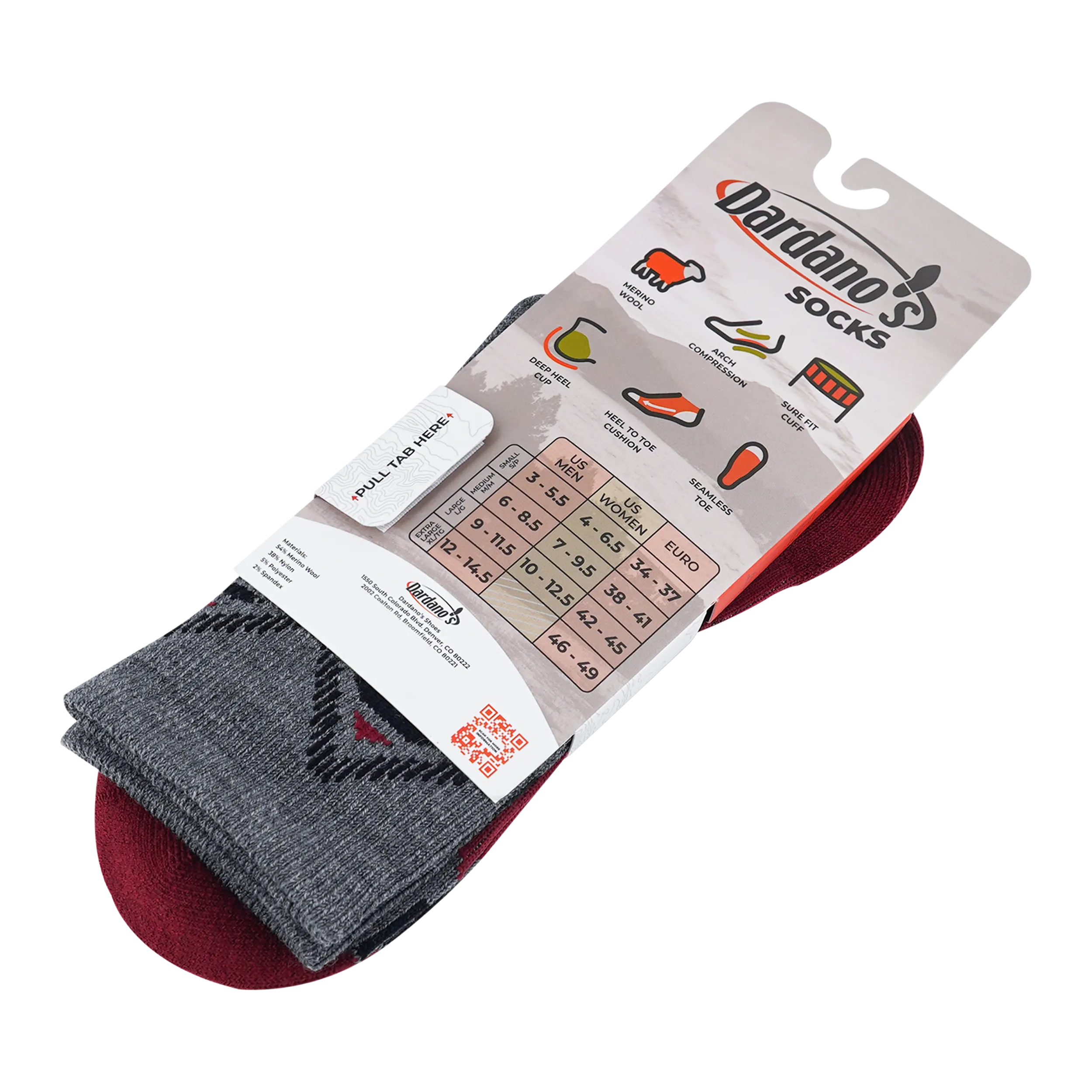 Men's Crew Socks No Cushion