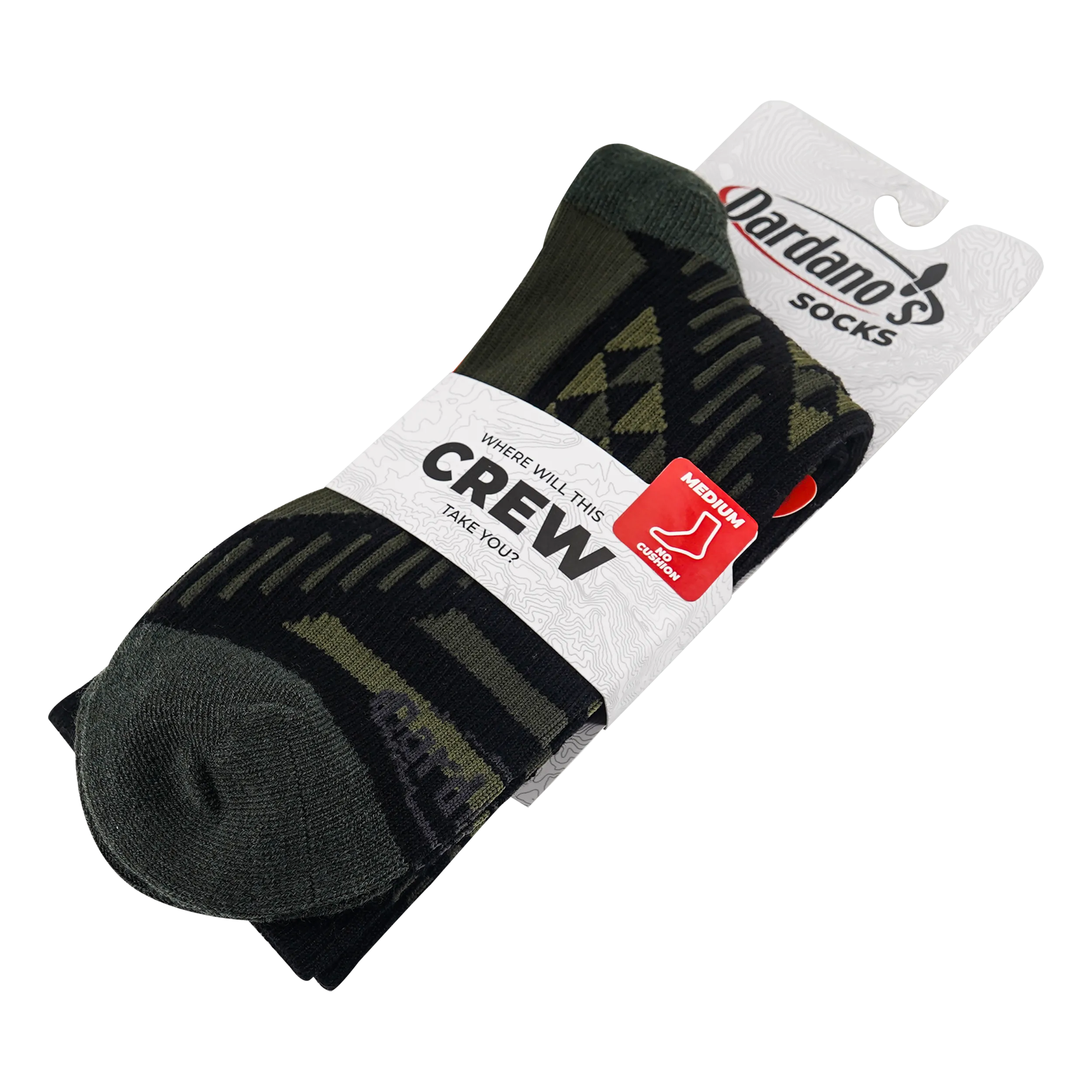 Men's Crew Socks No Cushion