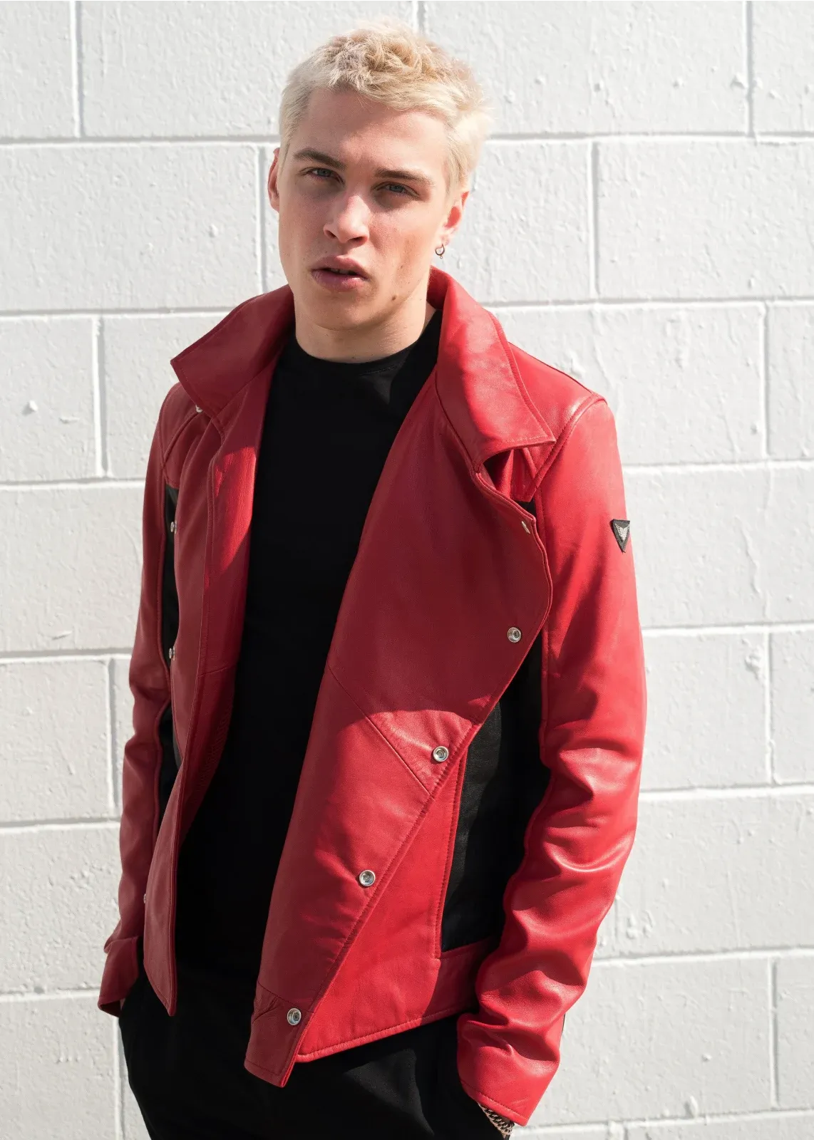 Mens Spider-Man Last Stand Leather Jacket Black & Red | LucaJackets