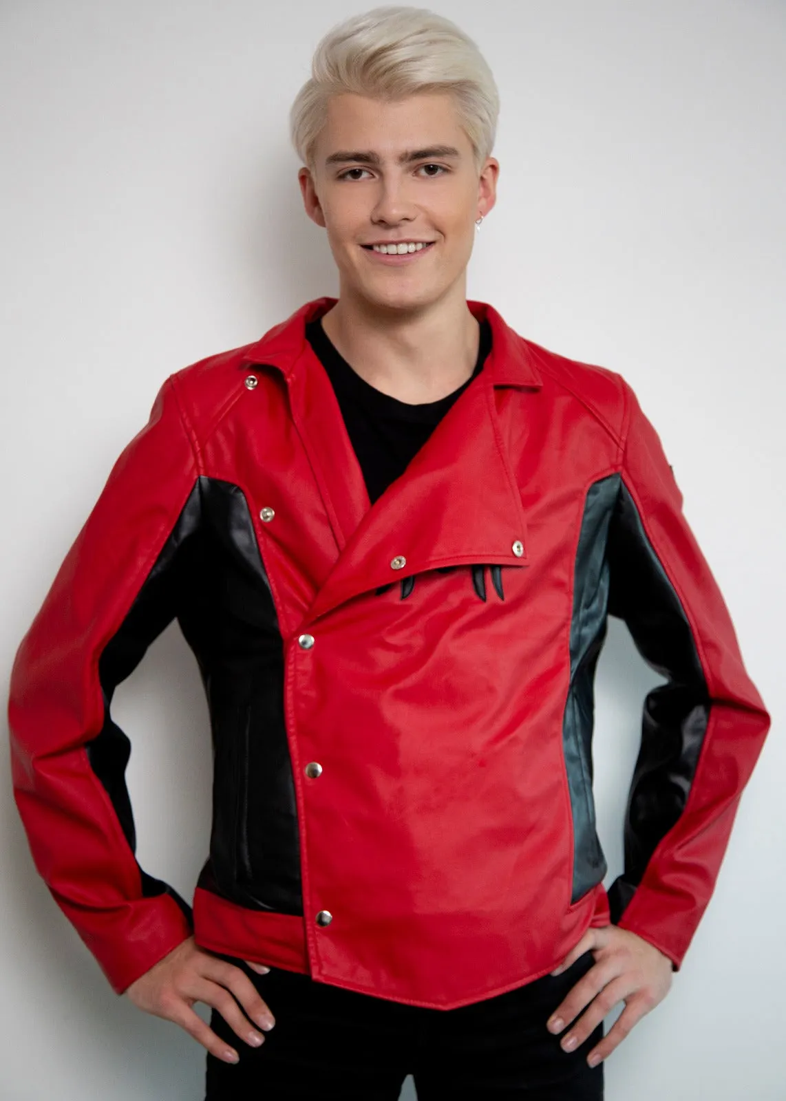 Mens Spider-Man Last Stand Leather Jacket Black & Red | LucaJackets