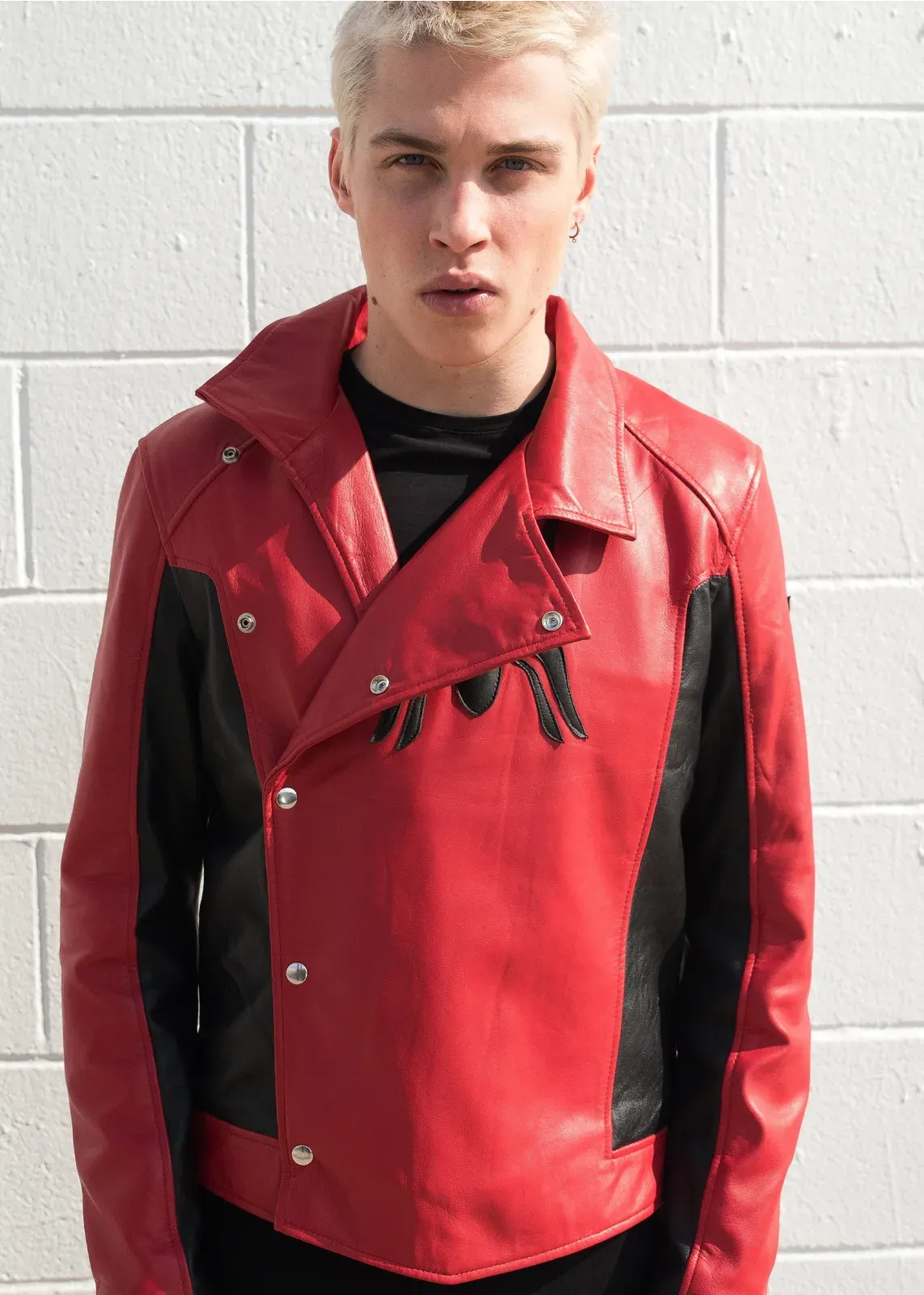 Mens Spider-Man Last Stand Leather Jacket Black & Red | LucaJackets