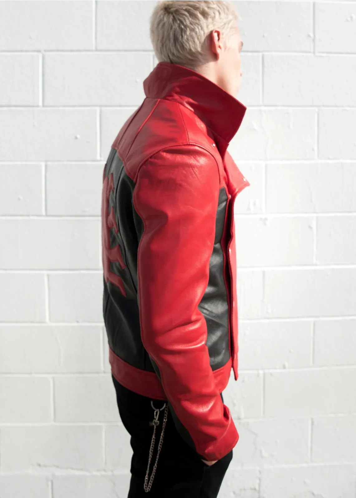 Mens Spider-Man Last Stand Leather Jacket Black & Red | LucaJackets