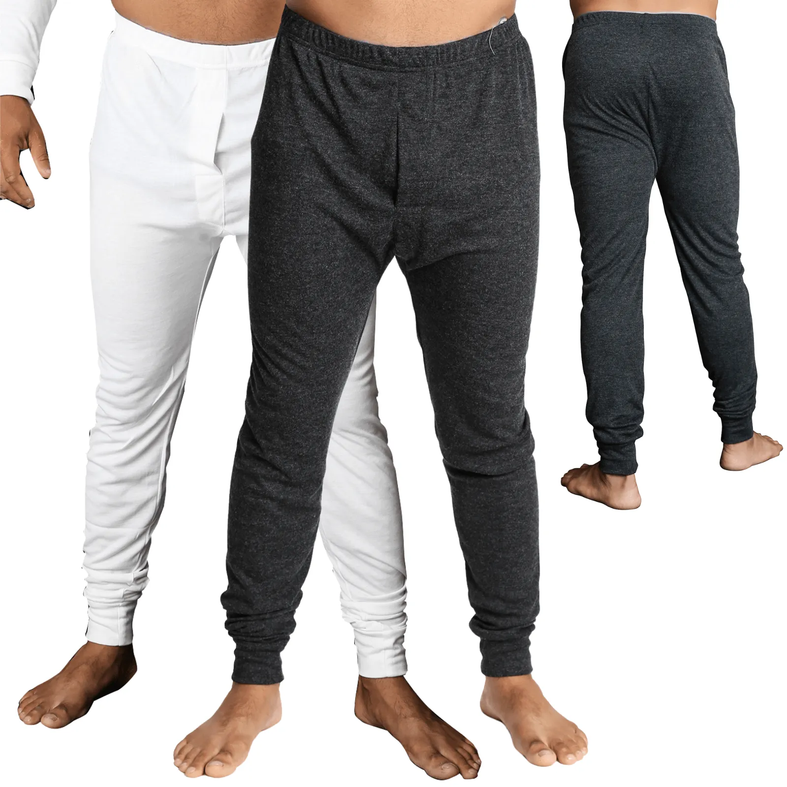 Merino Wool Blend Mens Long John Thermals